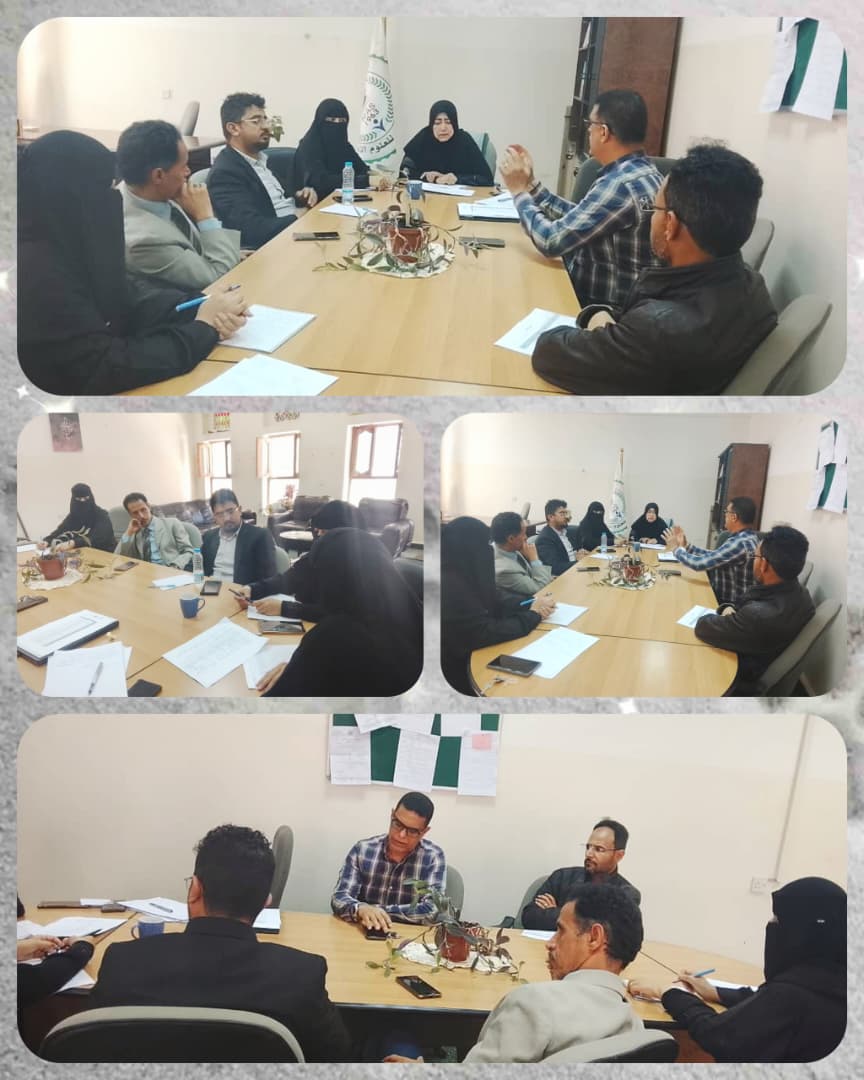 إجتماع عمل لنيابة شؤون التدريب في المعهد